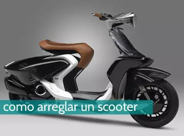 Cómo arreglar un scooter