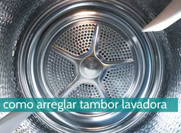 Cómo arreglar el tambor de una lavadora