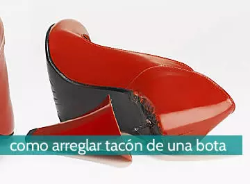 Cómo arreglar el tacón de una bota