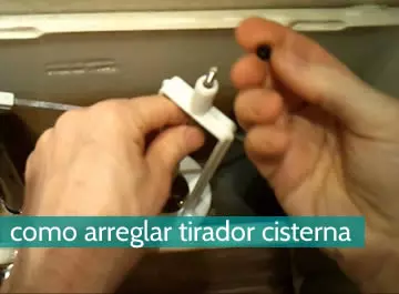 Cómo arreglar el tirador de la cisterna