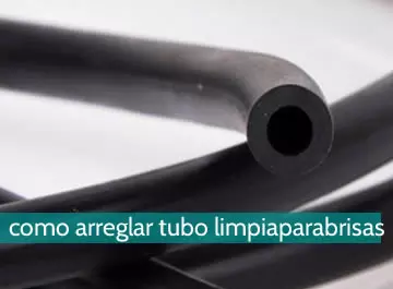 Cómo arreglar tubo limpiaparabrisas