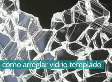 Cómo arreglar vidrio templado